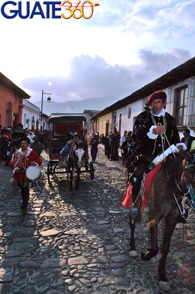 Antigua Guatemala visitada por interesantes personajes