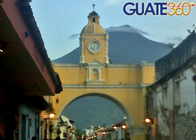 Algunos Hoteles en La Antigua Guatemala se ubican cerca de la Calle del Arco