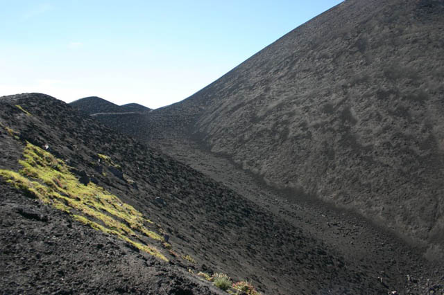 Ruta hacia el Volcán de Pacaya