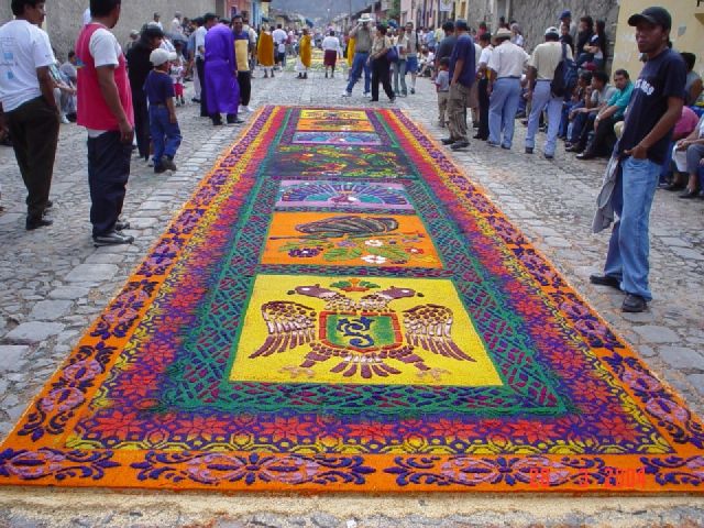 alfombras de semana santa en guatemala. alfombras semana santa