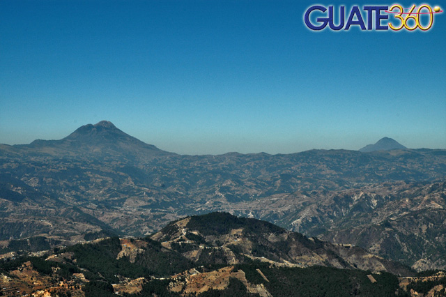 Volcanes Tacaná y Tajumulco