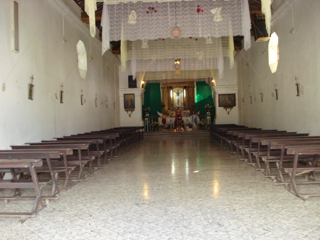 Interior del Templo El Calvario