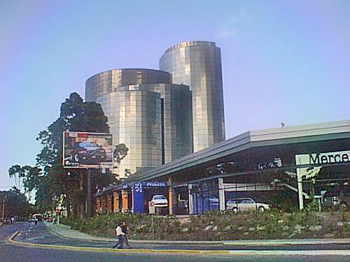 Plaza Obelisco y Banco Internacional