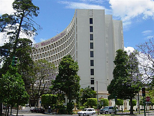 Hotel Camino Real en plena Zona Viva de la Ciudad de Guatemala