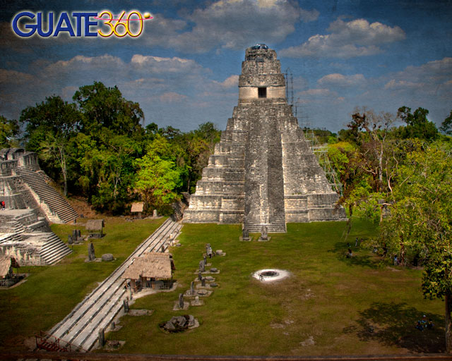 Templo de El Gran Jaguar en Tikal