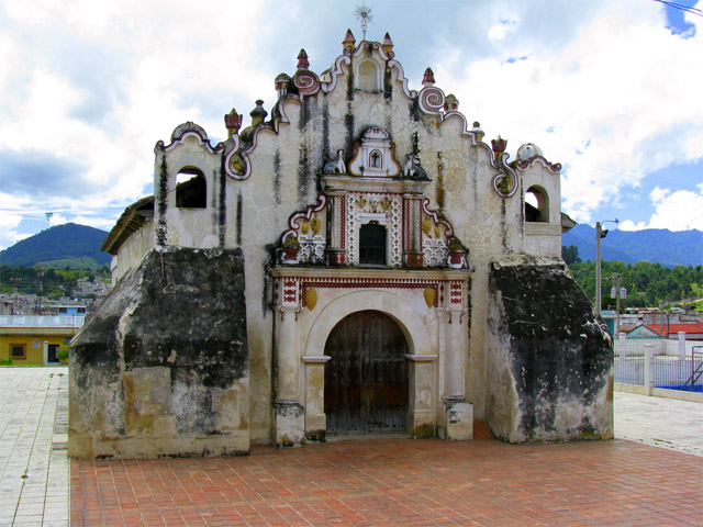 Fachada de Ermita de la Conquistadora en Salcaja, Quetzaltenango