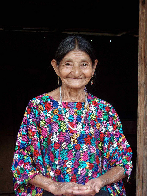 Mujer de Purulhá, Baja Verapaz