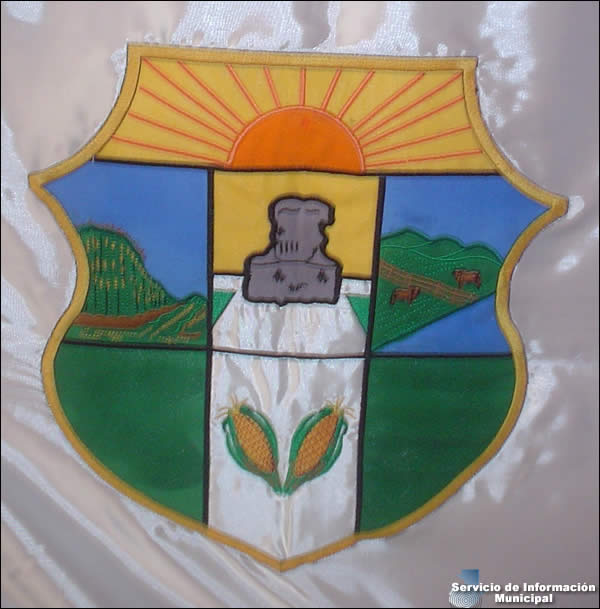 Escudo distintivo del Municipio de San José el Ídolo en Suchitepéquez
