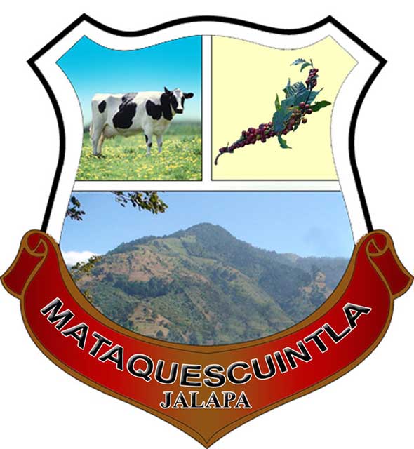 Escudo de armas de Mataquescuintla en Jalapa