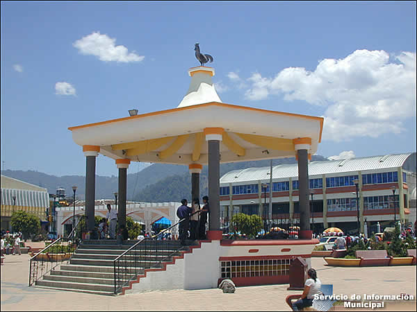 Kiosko del parque de San Pedro Sacatepéquez