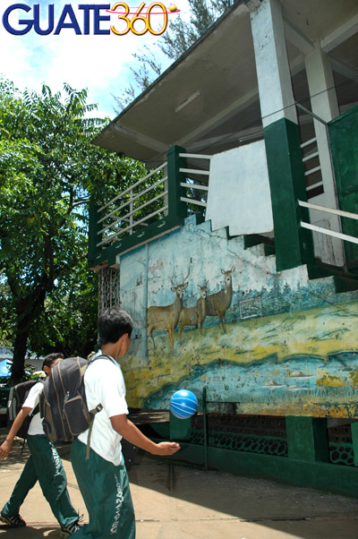 Mural en el Parque Central