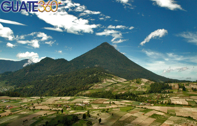 Volcán Santa María en Quetzaltenango