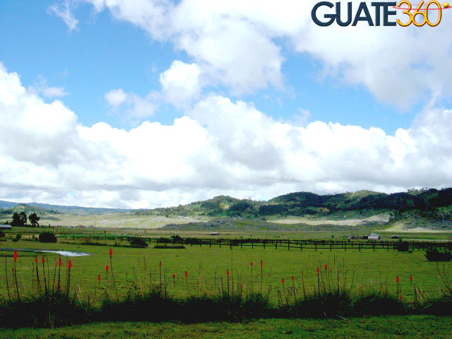 Hermoso paisaje en los Cuchumatanes acoge al Unicorni Azul