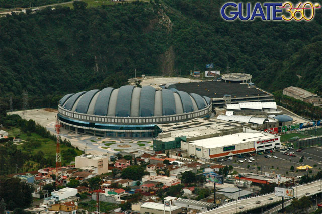 Vista aérea de la Megafrater en Ciudad San Cristóbal