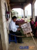 Músico de Chimaltenango interpretando Música de Marimba