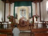 Altar mayor de la iglesia colonial de Yupiltepeque, en Jutiapa