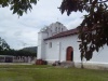 Vista lateral de la iglesia colonial de Yupiltepeque, en Jutiapa