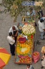Frutas y mas frutas en una carreta ambulante