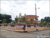 Parque Central, Kiosko e Iglesia de San Miguel Panán en Suchitepéquez