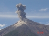 Volcán de Fuego en Erupción en Guatemala