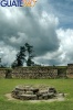 Altar en medio de Iximché