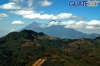 Vista aérea de los Volcanes de fuego y Acatenango