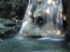 Aguas termales en la Cascada de El Estor, Izabal