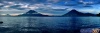 Panorámica del Lago de Atitlán desde Santa Cruz la Laguna