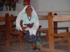 Anciana en la Iglesia