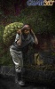 Hombre de Guatemala con aguacates a cuestas