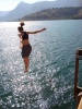 A saltar al Lago de Atitlan en San Marcos La Laguna