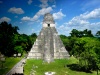 Vista frontal de El Gran Jaguar, en Tikal, Peten.