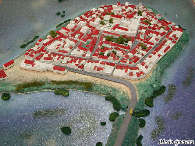 Maqueta de la Isla de Flores