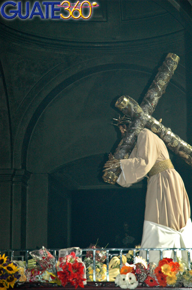 Jesús Nazareno durante la salida de La Reseña