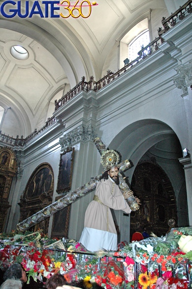Jesús de la Merced en la procesión de La Reseña