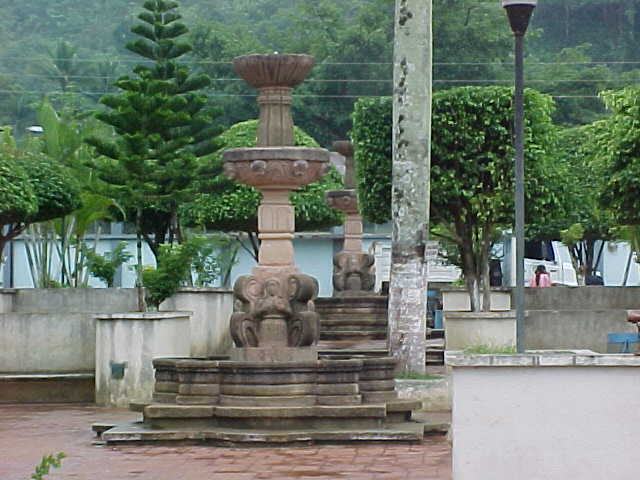 Fuente en el parque
