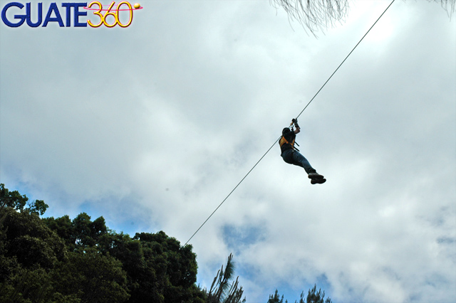 Disfrutando al máximo por los aires