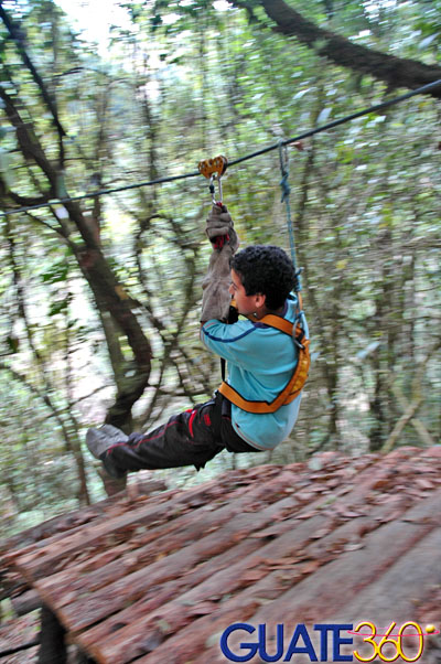 Partiendo de una estación de canopy