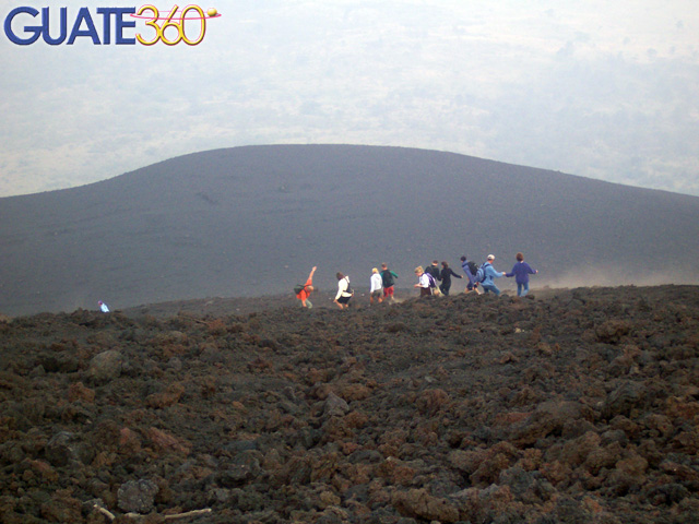 Descendiendo del Volcán