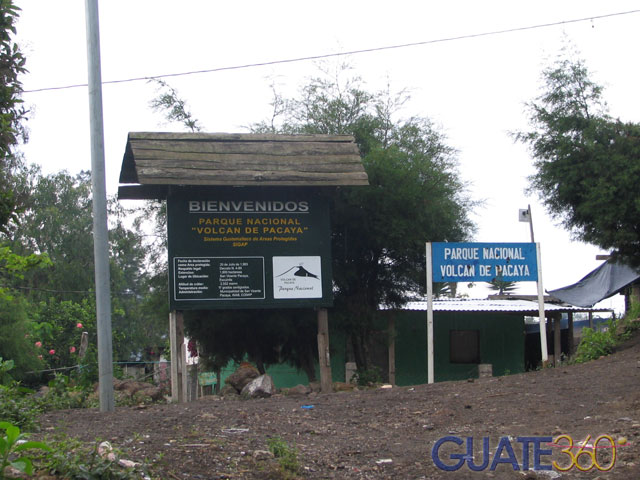 Ingreso al Volcán