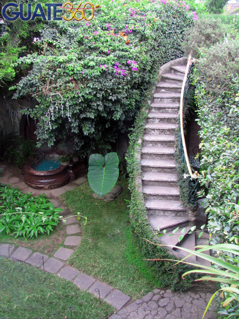 Escaleras a la terraza
