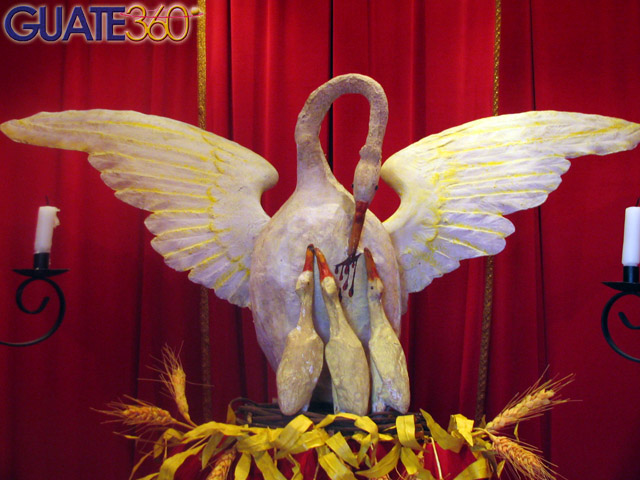 Detalle del adorno procesional