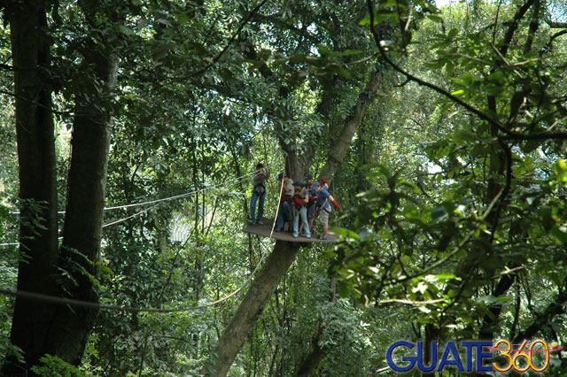 En la plataforma
