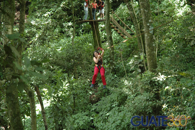 Viajando en el Canopy