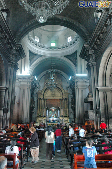 Bóveda central de la Basílica