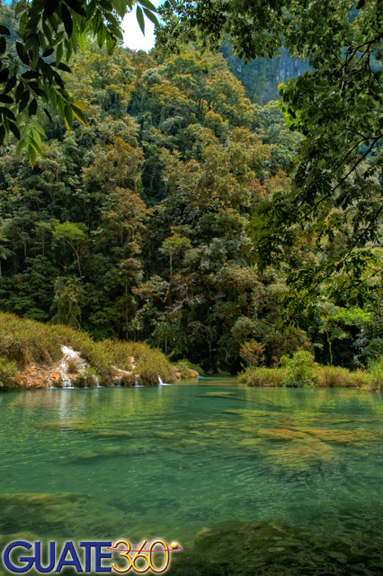 Pozas de agua cristalina en Semuc Champey