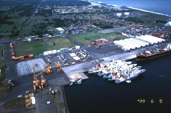 El bello Puerto Quetzal