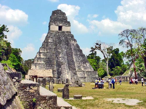 El Gran Jaguar en el Parque Nacional Tikal en Petén