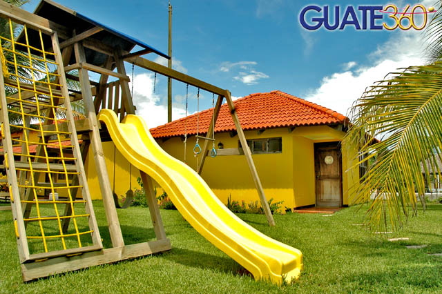 Sección para juegos infantiles
