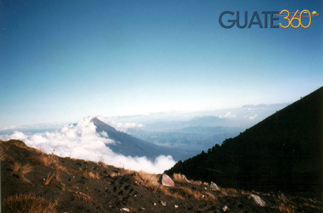 Vista desde el Volcán Acatenango